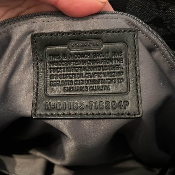 Coach signature C coated satchel - Picture 5 of 7